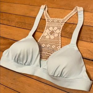 Light blue aerie bralette